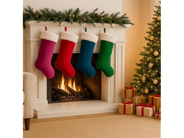 LinaGarten Stocking Decor Xmas Tree