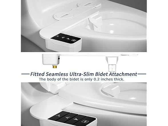 SAMSICHI New Bidet Attachment for Toilet