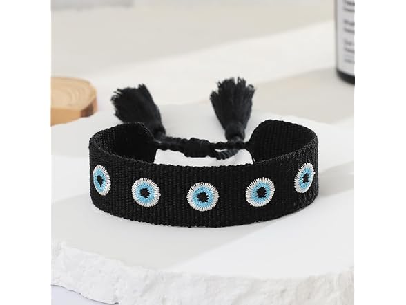 DGRIEKLA Evil Eye Woven Bracelet