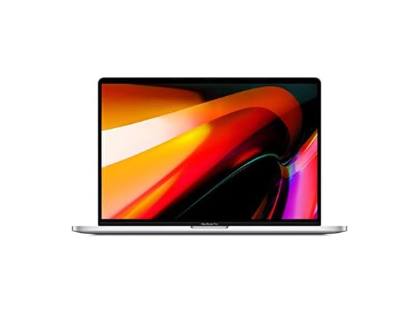 Apple Late 2019 MacBook Pro with 2.6GHz Intel Core i7 (16-Inch, 16GB RAM, 512GB Storage) - Silver (Renewed) (Open Box)