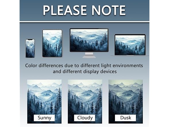 Navy Blue Forest Shower Curt Dark Mountain