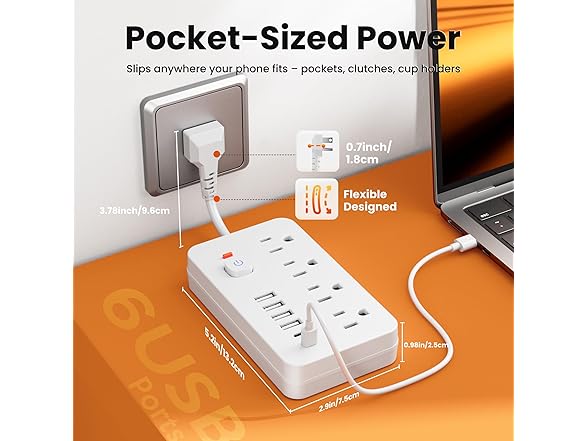 Chiefway Short Extension Cord