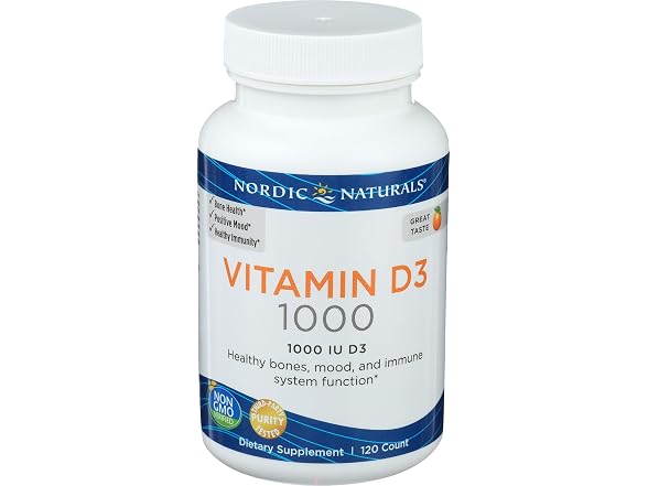 Nordic Naturals Vitamin D3 1000 IU