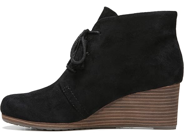 Dr. Scholl's Shoes womens Dakota boots, Black Microfiber Suede, 9.5 US - Gallery 8