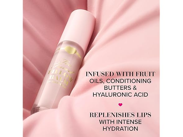 2PK Too Faced Hangover Pillow Lip Balm