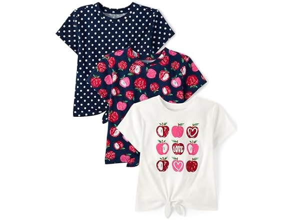 The Children's Place Girls (XS) Short Sleeve Top