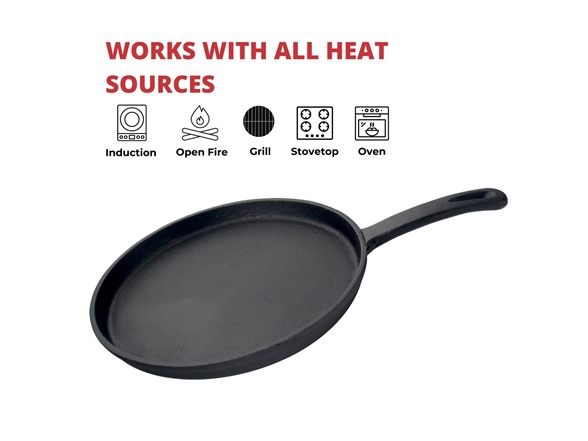 Jim Beam Cast Iron 10.5 Griddle