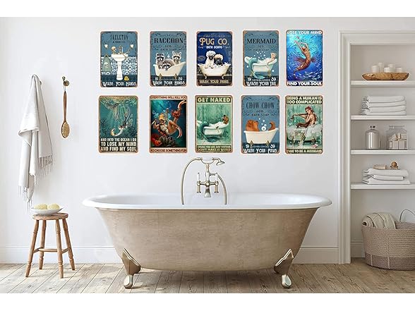 nan Vintage Metal Tin Sign