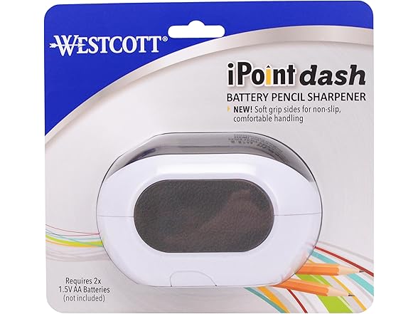 Westcott iPoint Dash Pencil Sharpener