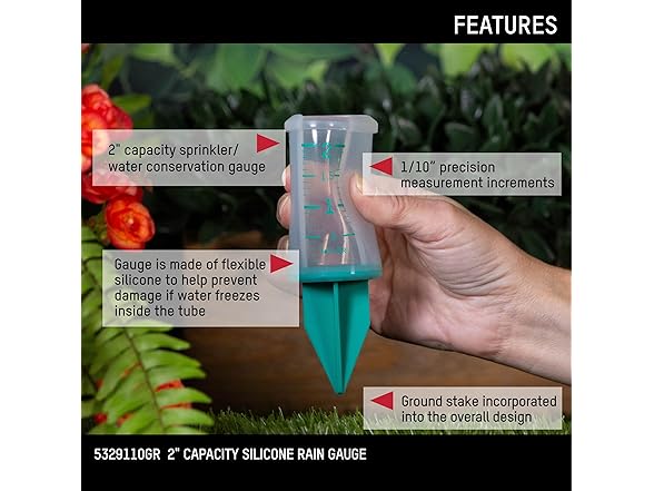 2" Sprinkler Gauge Green