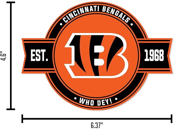 Cincinnati Bengals Badge Magnet