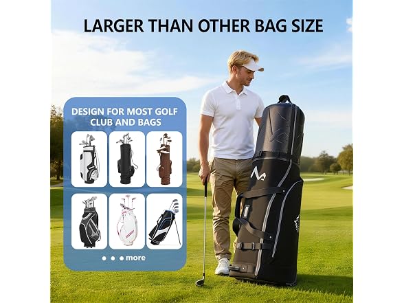 PC Hard Top Golf Travel Bag