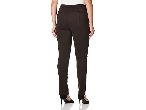 Rafaella Chocolate Ponte Pants (10)