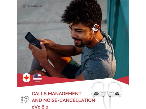 TREBLAB XR500 Sports Bluetooth Earbuds