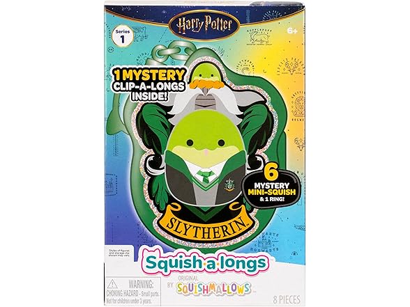 Squish-a-longs “Harry Potter” Clip-a-Longs Slytherin
