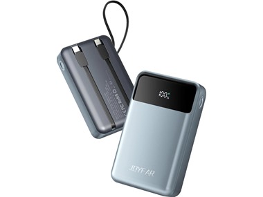 $27.99, Was $75.98, 63% Off! (2 or 3 Pack) Joyfar 30,000mAh USB-C 22.5W Powerbank w/Cables dealfomo