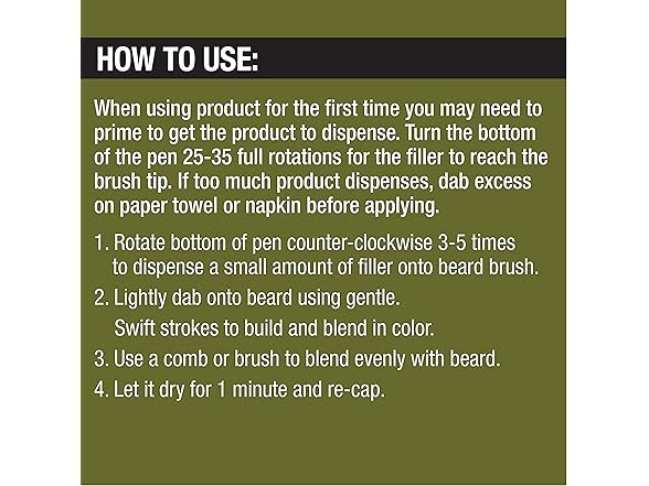 Magic Beard Filler Pencil (2 Pack)