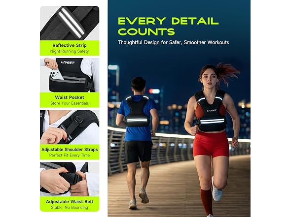 Zelus Adjustable Soft Iron Weighted Vest 11-20lbs