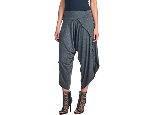 Popana Women (L) Casual Summer Boho Harem Pants