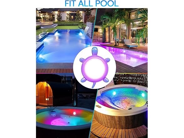 PRIORARE 22W Underwater Magnetic Led Pool Lights