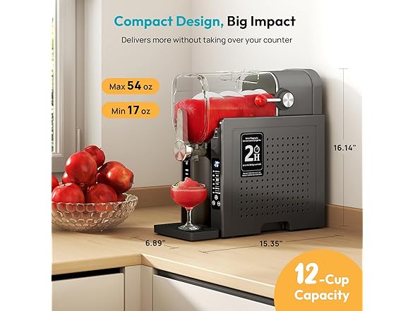 Slushie Machine for Home – 70oz Frozen Drink Maker