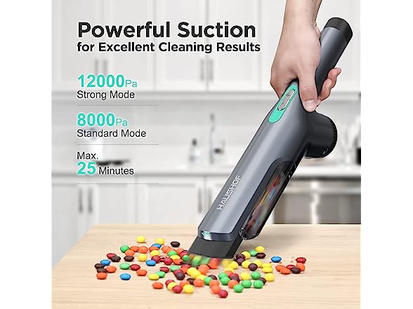 HAUSHOF Handheld Vacuum Cordless