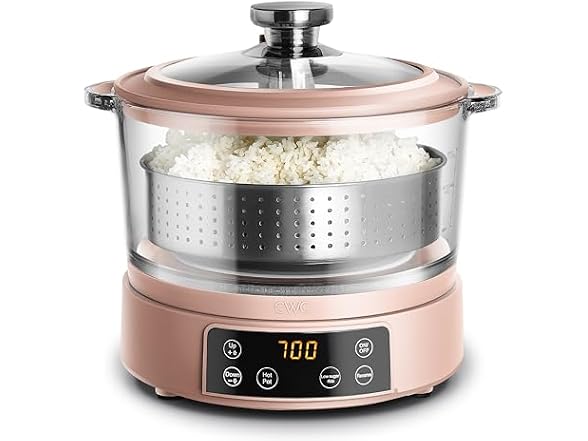 Glass Mini Low Carb Rice Cooker