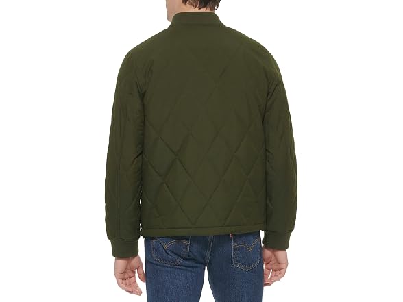 Levi's Men Quilted Open Bottom Bomber Jacket