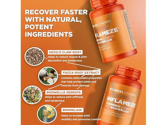 Mt. Angel Vitamins - InFlamEze, Boswell