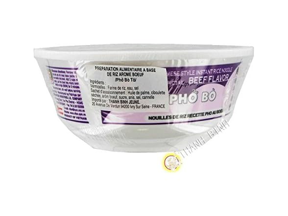 VIFON Vietnam soup pho beef, bowl, box, 12 x 70 g