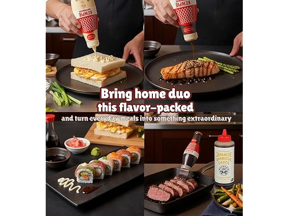 4 Item Set- Mayonnaise + BBQ Sauce + Ramen