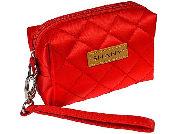 SHANY Limited Edition Travel Makeup Bag  Cherry Red