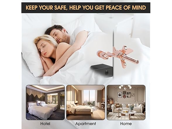 Fosdonge Heavy-Duty Portable Door Lock