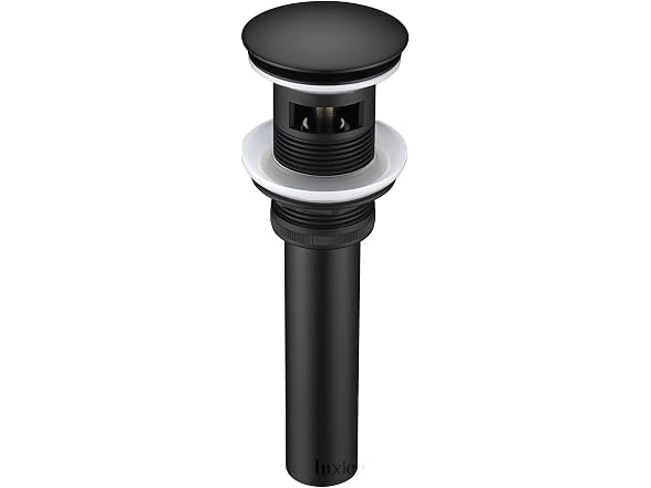 Luxier Metal Bathroom Sink Pop-Up Drain