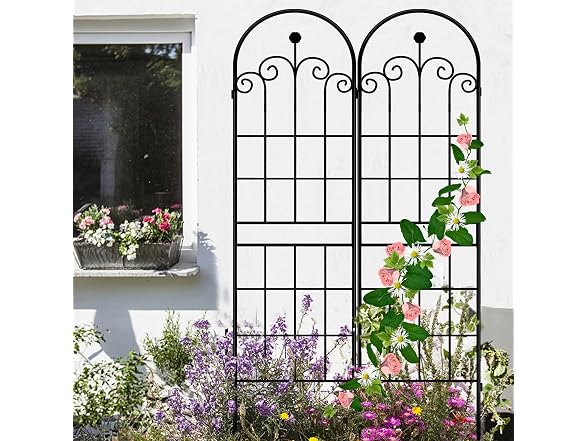 4 Pack 71x20in Rustic Trellis