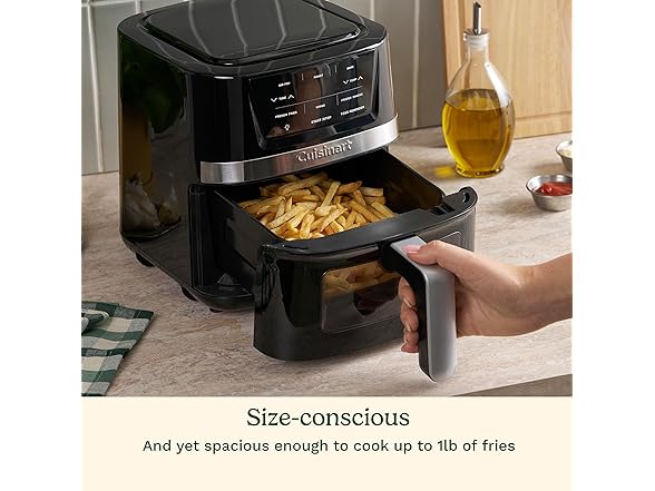Cuisinart Air Fryer, 2.6-Quart Compact Basket Fryer 
