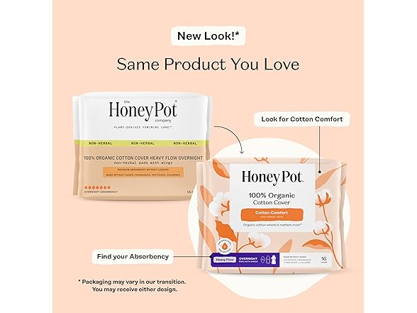 The Honey Pot Company - Sanitary Pads