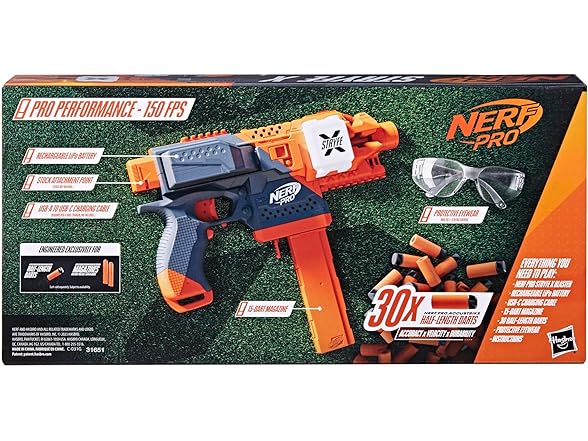 NERF Pro Stryfe X Dart Semi-Auto Blaster