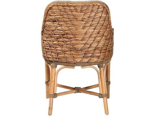 Baxton Studio Kyle Natural Brown Woven 