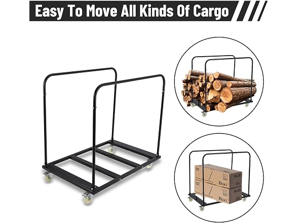 1800 LBS Heavy Duty Folding Table Cart