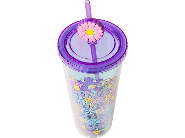 Care Bears Groovy Love Quote, Plastic Cold Cup, 24oz