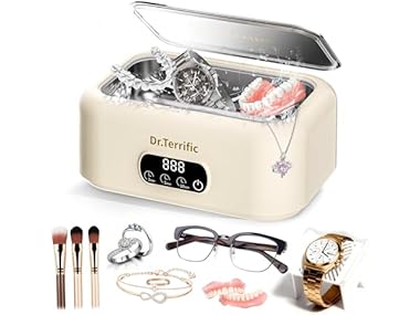 $24.99, Was $37.99, 34% Off! Dr.Terrific Ultrasonic cleaner dealfomo