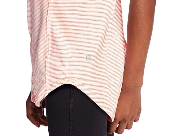 C9 Girls Keyhole Tank Coral Heather (L)