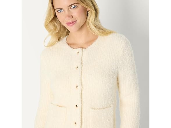 AE Womens Wool Blend Boucle Jkt