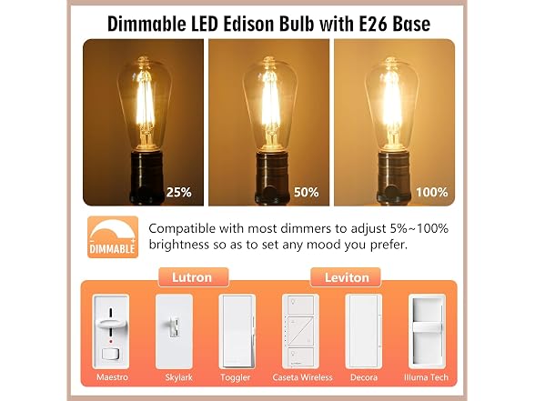EMYMLITE 10-Pack Shatter Resistant LED
