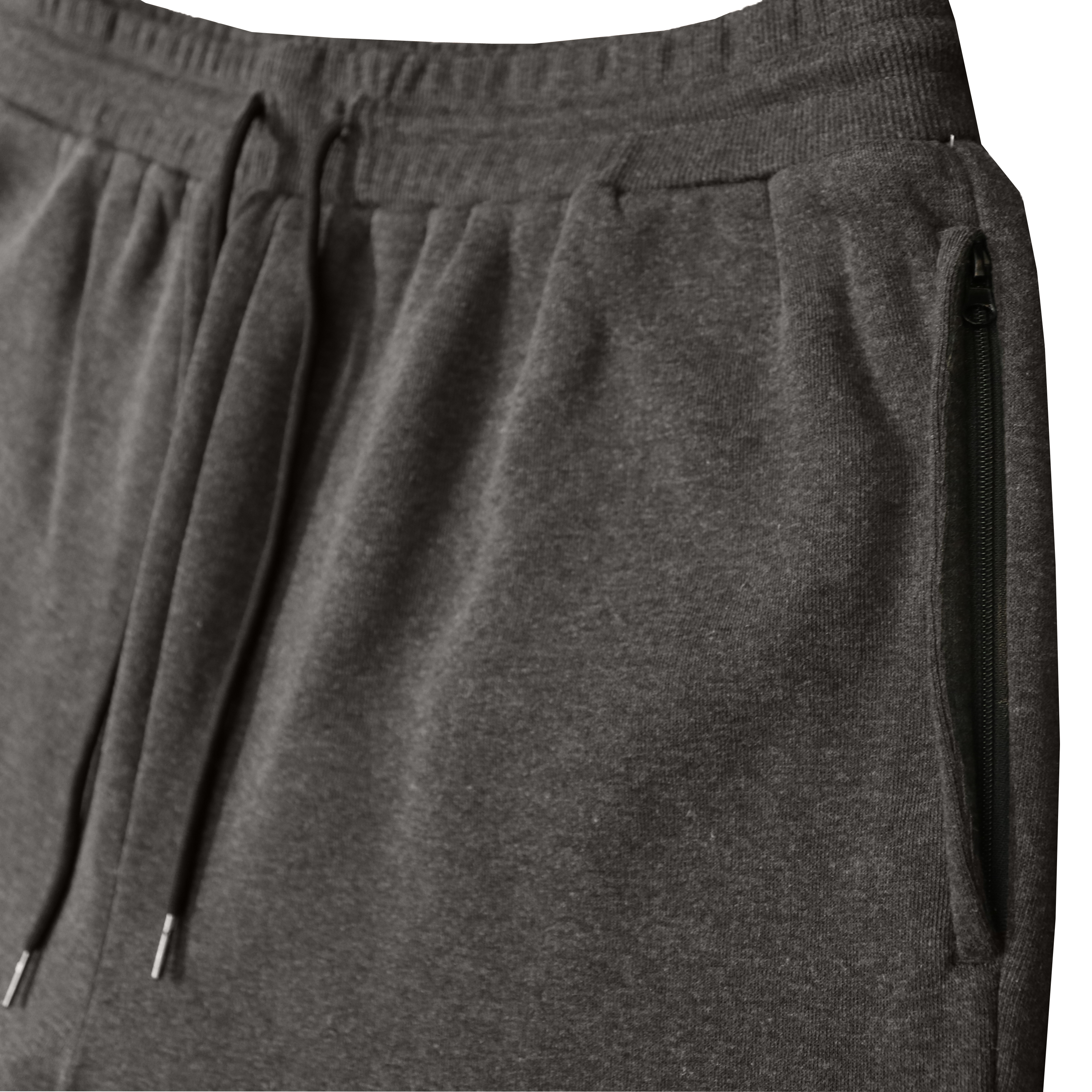 3Pk Womens Loose Fit Fleece Zip Joggers - Gallery 17