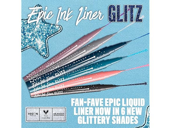 NYX PROFESSIONAL MAKEUP Epic Ink Glitz Liner Purple