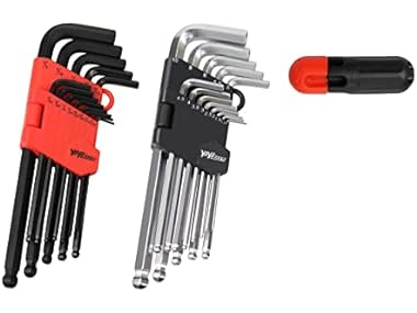 $6.99, Was $8.49, 17% Off! YIYITOOLS Hex Key Allen Wrench Set dealfomo