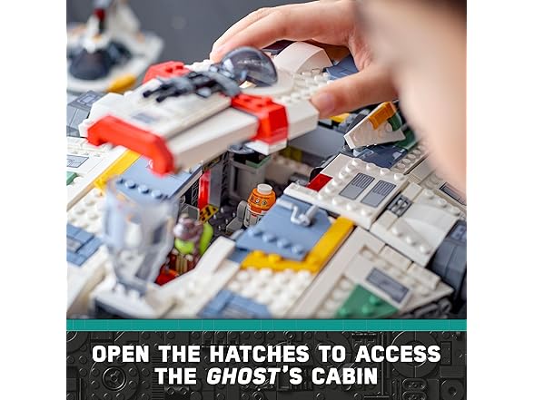 LEGO Star Wars Ahsoka Ghost and Phantom II Spaceship