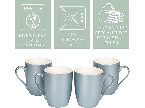 Merry Christmas Frosted Blue 10 Mug